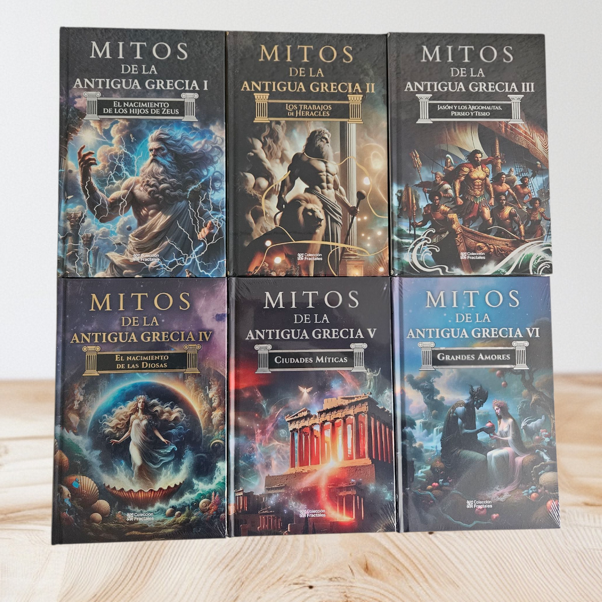 Mitología Griega 6 Libros Pasta Dura