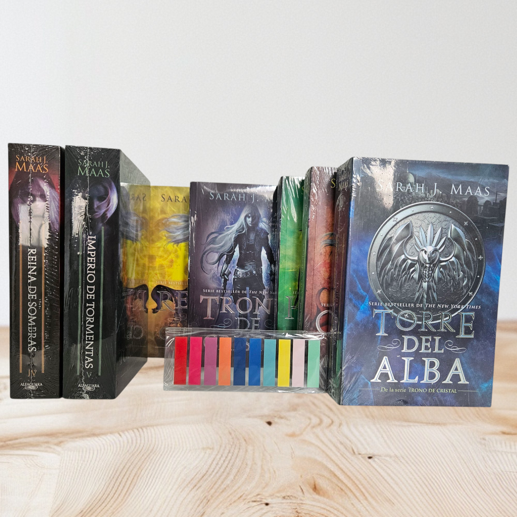 Set Trono De Cristal - Sarah J. Maas 7 Saga Libros