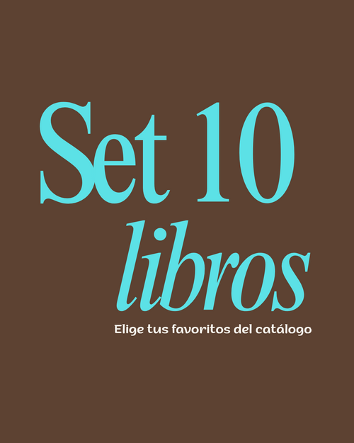 10 Libros, paquete 100% personalizado