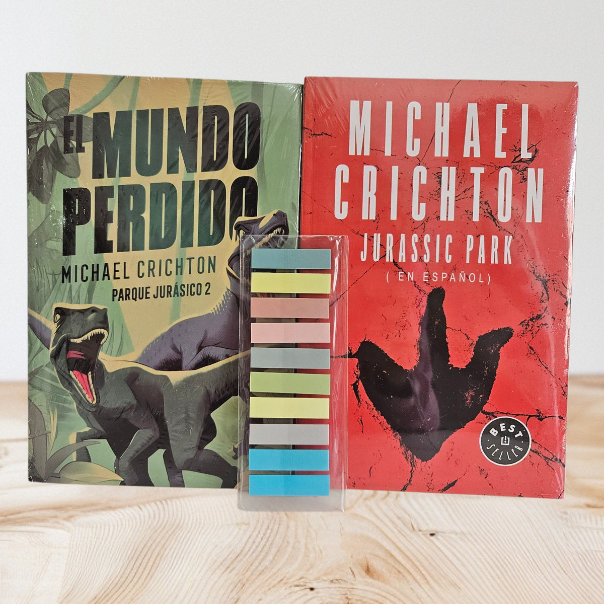 Jurassic park + El mundo perdido - Michael Crichton Set