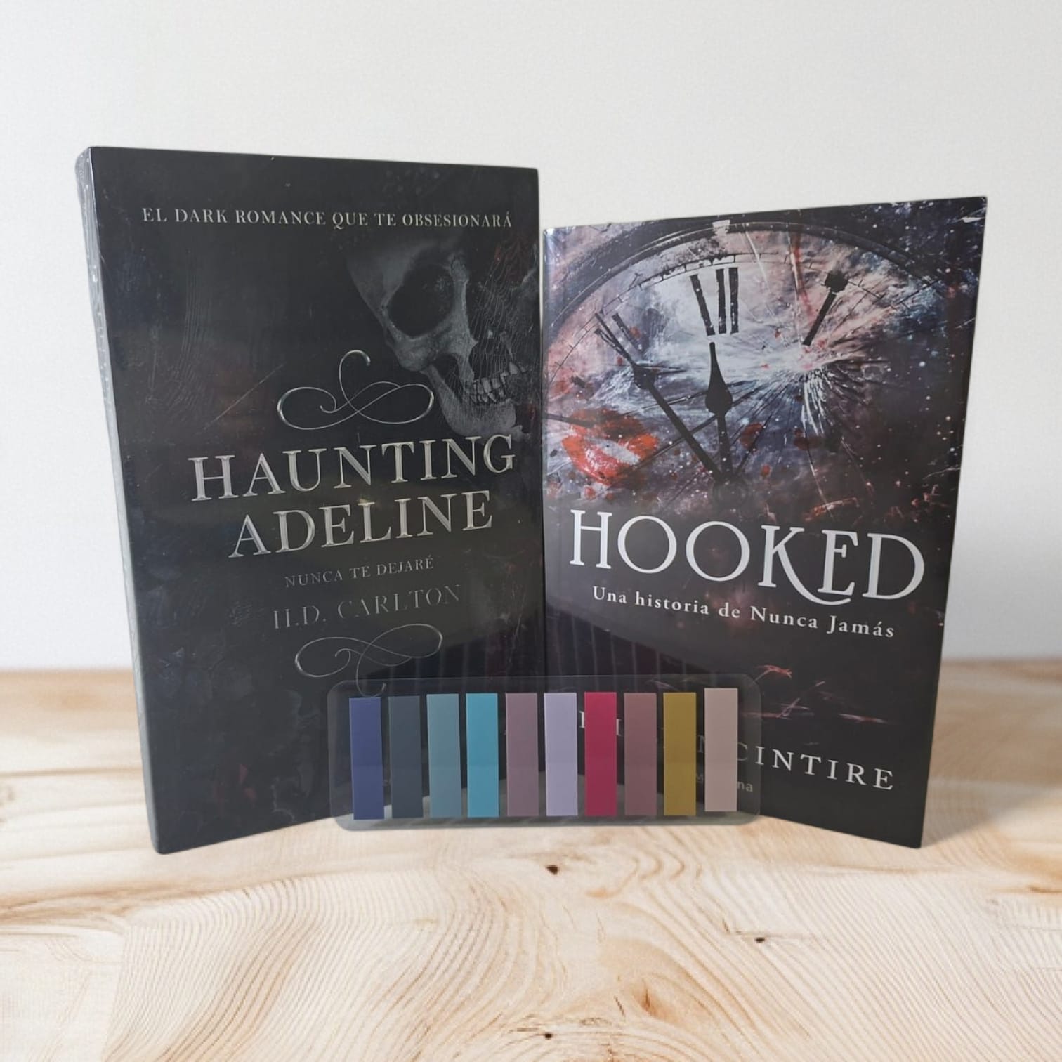 Haunting Adeline + Hooked + Postits