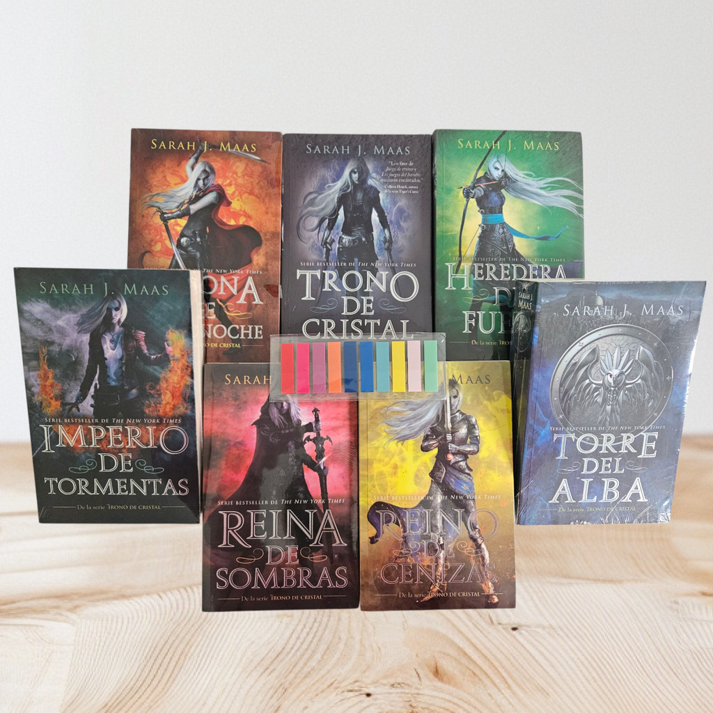 Set Trono De Cristal - Sarah J. Maas 7 Saga Libros