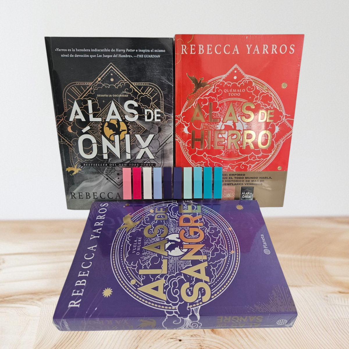 Saga Empíreo Alas de sangre  - Rebecca Yarros 3 Libros