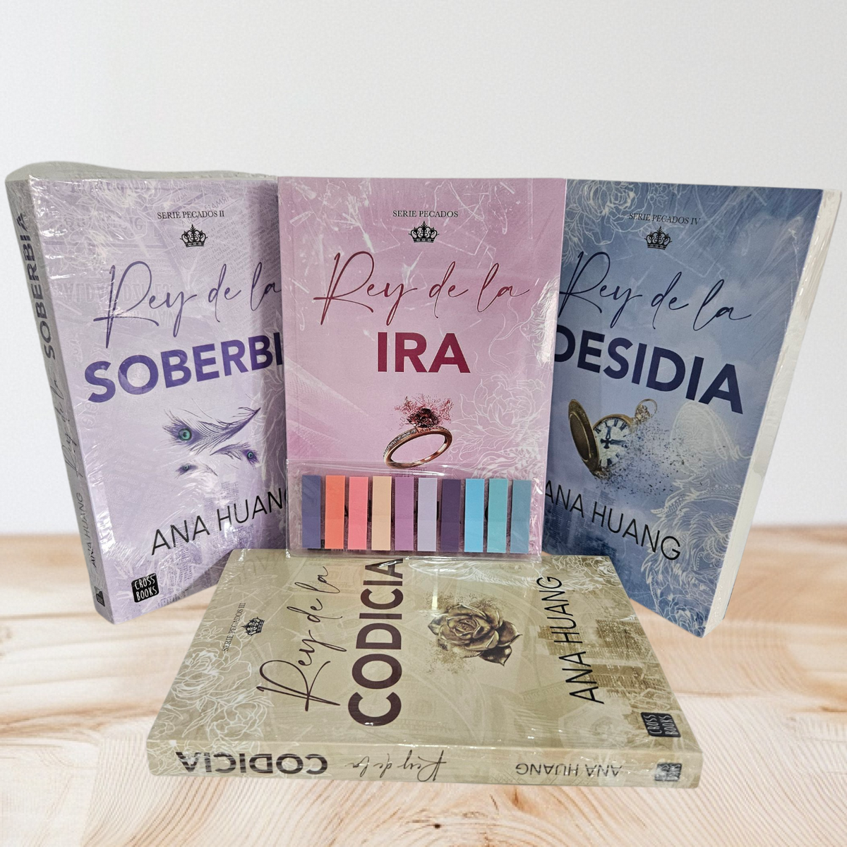 Set Pecados Ana Huang 4 Libros / Rey De La Ira...